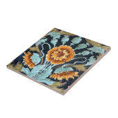 V0008 Victoriaans Antiek Reproduction Ceramic Tile Tegeltje (Zijkant)