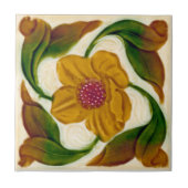 V0013 Victoriaans Antiek Reproduction Ceramic Tile Tegeltje (Voorkant)