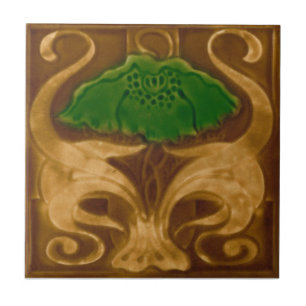 V0015 Victoriaans Antiek Reproduction Ceramic Tile Tegeltje