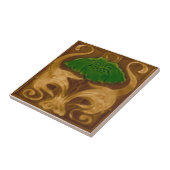 V0015 Victoriaans Antiek Reproduction Ceramic Tile Tegeltje (Zijkant)