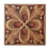 V0016 Victoriaans Antiek Reproduction Ceramic Tile Tegeltje (Voorkant)