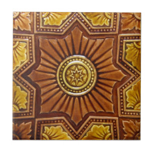 V0017 Victoriaans Antiek Reproduction Ceramic Tile Tegeltje