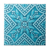 V0018 Victoriaans Antiek Reproduction Ceramic Tile Tegeltje (Voorkant)