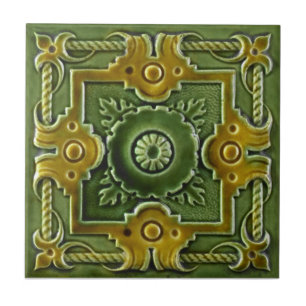 V0023 Victoriaans Antiek Reproduction Ceramic Tile Tegeltje