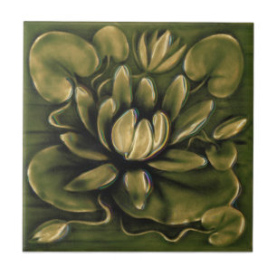 V0028 Victoriaans Antiek Reproduction Ceramic Tile Tegeltje