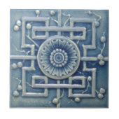 V0029 Victoriaans Antiek Reproduction Ceramic Tile Tegeltje (Voorkant)