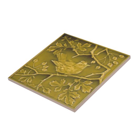 V0030 Victoriaans Antiek Reproduction Ceramic Tile Tegeltje (Zijkant)