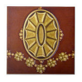 V0036 Victoriaans Antiek Reproduction Ceramic Tile Tegeltje (Voorkant)