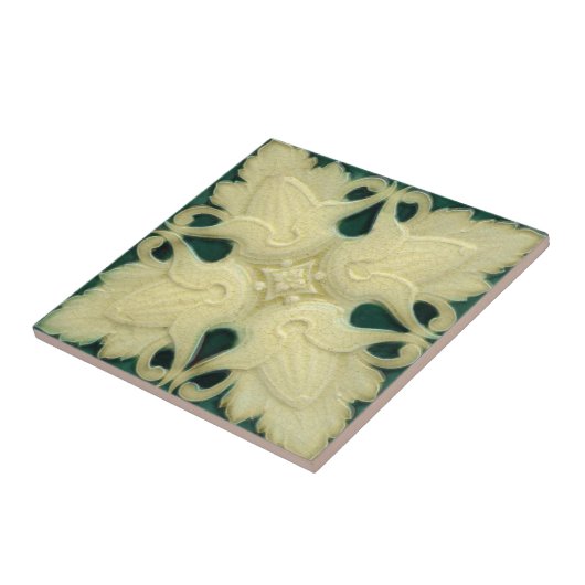 V0046 Victoriaans Antiek Reproduction Ceramic Tile Tegeltje (Zijkant)
