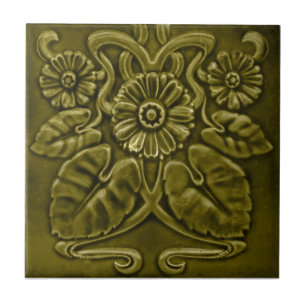 V0050 Victoriaans Antiek Reproduction Ceramic Tile Tegeltje