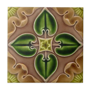 V0052 Victoriaans Antiek Reproduction Ceramic Tile Tegeltje