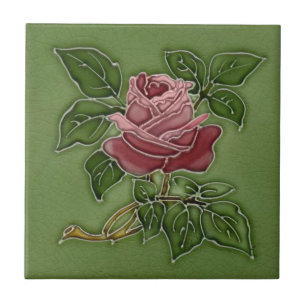 V0055 Victoriaans Antiek Reproduction Ceramic Tile Tegeltje