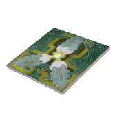 V0068 Victoriaans Antiek Reproduction Ceramic Tile Tegeltje (Zijkant)