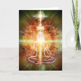 V059 Lotus Meditator Kaart