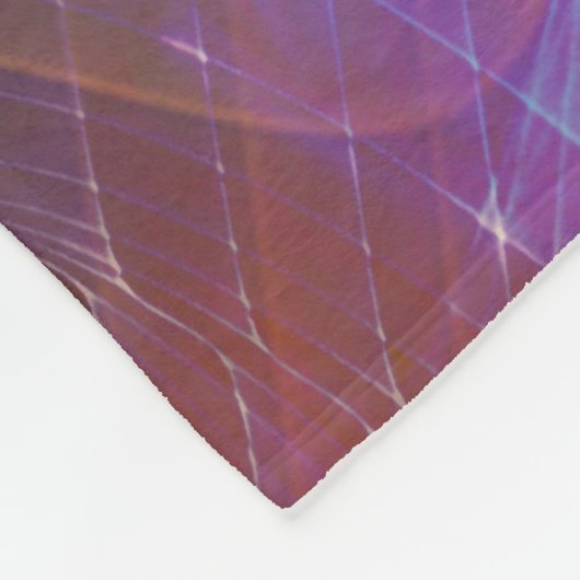 V073 Oranje Sunshine Meditator Fleece Deken (Hoek)