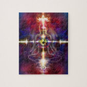 V074 Awake Buddha Dragons Legpuzzel (Verticaal)