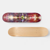 V074 Awake Buddha Dragons Skateboard (Horizontaal)