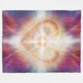 V076 Licht in schaduw 45 Fleece Deken (Voorkant (Horizontaal))