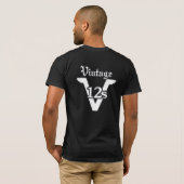 V12s-T-shirt T-shirt (Achterkant volledig)