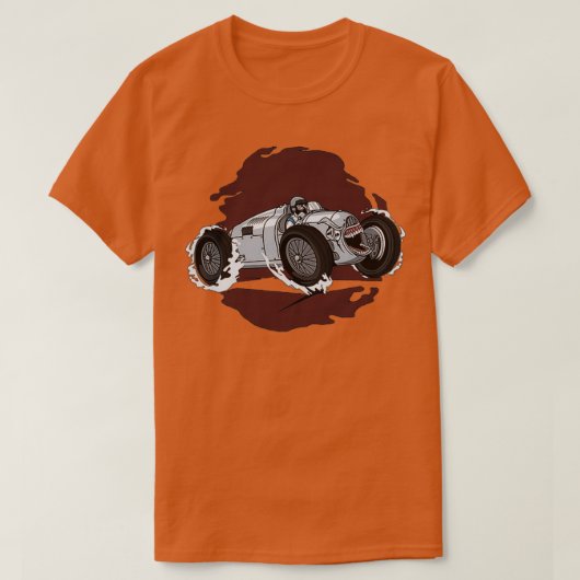 V16 Montster-auto T-shirt (Design voorkant)