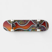 V19 Abstract Persoonlijk Skateboard (Horizontaal)