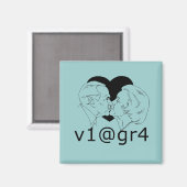 V1@GR4 MAGNEET (Voorkant / Achterkant)