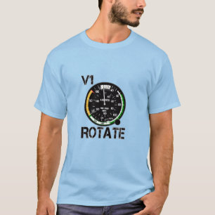 V1 Roteren - Vliegtuig liefhebbers Pilot Talk T-shirt