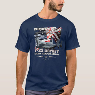 V22 Militaire Osprey-multimissietiltrotor-luchtvaa T-shirt