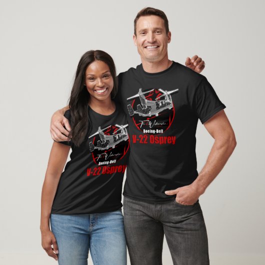 V22 Osprey - Hybride Vliegtuig van de Amerikaanse  T-shirt (Unisex)