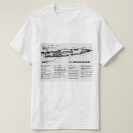 V2-raket T-shirt