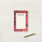 V2 ROOS TONES CHINESE BEADED CUT VELVET afbeelding Post-it® Notes (Op bureau)