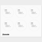 V2M RONDE STICKER (Vel)