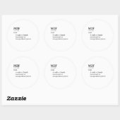 V2V RONDE STICKER (Vel)