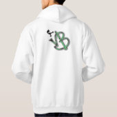 V3B Mannen Hoodie (Achterkant)