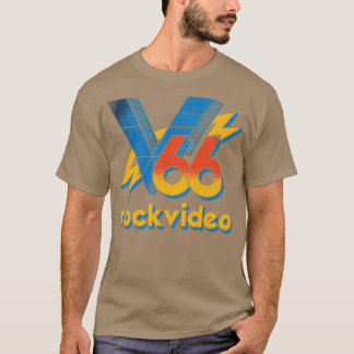 V66 Retro Boston Rock Video T-shirt