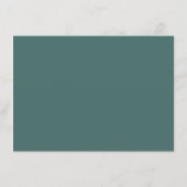 V6 Watercolour bladeren ChloeNick #466D69 evenemen Informatiekaartje (Achterkant)