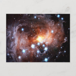 V838 Monocerotis Rode Superreus Ster Hubble-foto Briefkaart