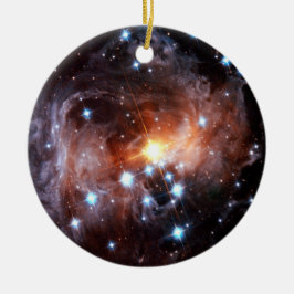 V838 Monocerotis Rood superreus ster Hubble-foto Keramisch Ornament