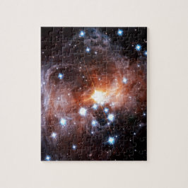 V838 Monocerotis Rood superreus ster Hubble-foto Legpuzzel