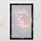 V838 Monocerotis Star (Hubble Telescope) Briefpapier (Voorkant / Achterkant)