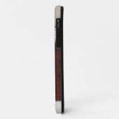 V8 Chrome Embleem leder en hout Case-Mate iPhone Case (Achterkant/links)