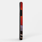 V8 Chrome Emblem op Hotrod Case-Mate iPhone Case (Achterkant/rechts)