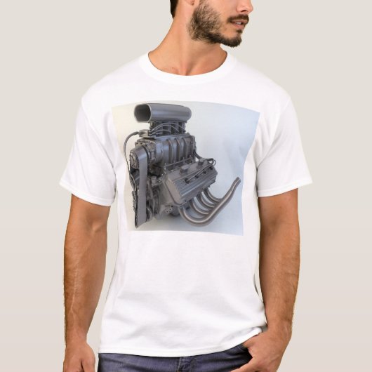 V8 Engine T-shirt (Voorkant)