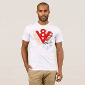 V8 koppel #2 t-shirt (Voorkant volledig)