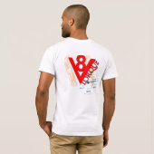 V8 koppel #2 t-shirt (Achterkant volledig)
