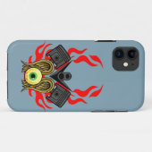 V8 Zuigerkoppen die oog vliegen Case-Mate iPhone Case (Achterkant (horizontaal))