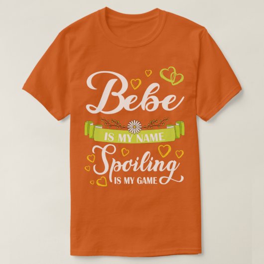 V9Shop Gelukkige Moederdag Bebe T-shirt (Design voorkant)