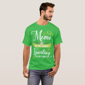 V9shop Happy Mother Day Meme retro T-shirt (Voorkant volledig)