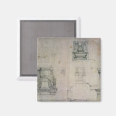 V. 1859 6-25-545. R. Design voor tomaten Magneet (Voorkant / Achterkant)