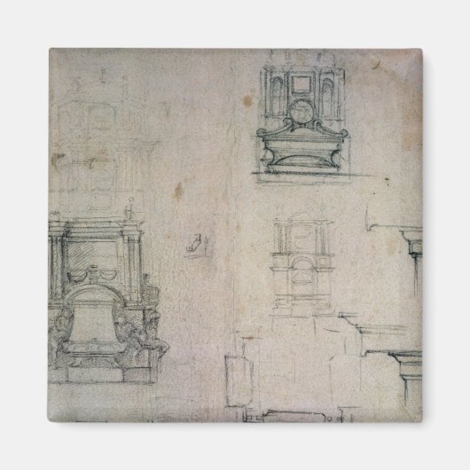 V. 1859 6-25-545. R. Design voor tomaten Magneet (Voorkant)